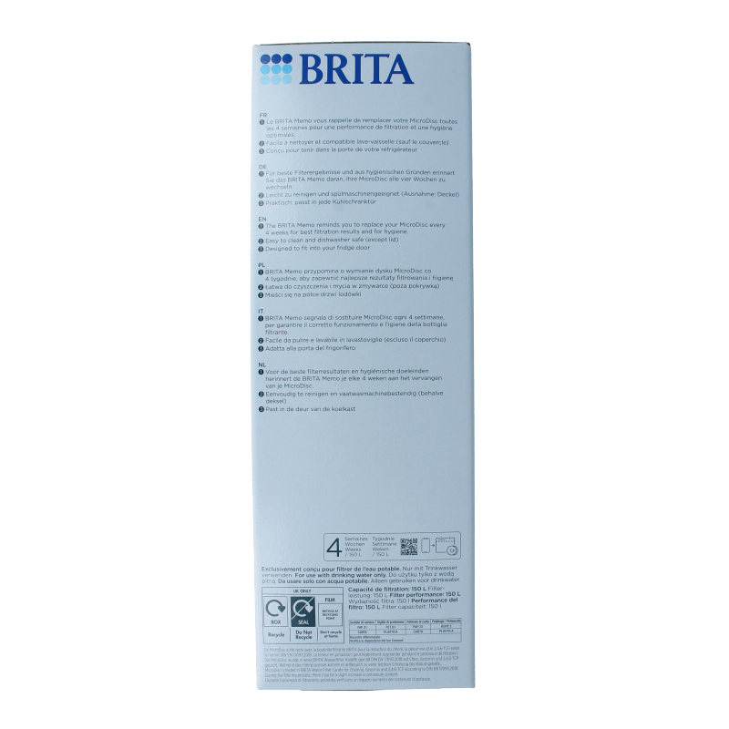Brita Waterfilterkaraf white/graphite - Afbeelding 2