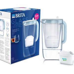 Brita Waterfilterkan glass light blue