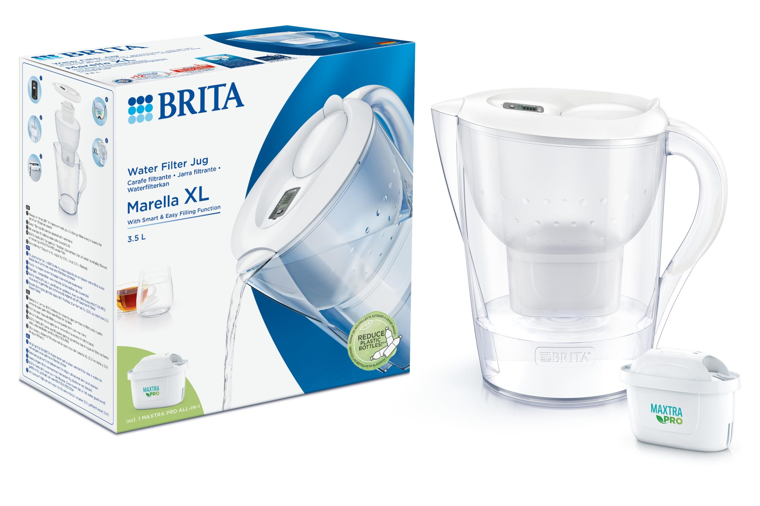 Brita Waterfilterkan Marella XL white