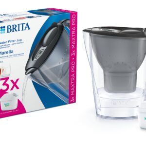 Brita Marella cool graphite + 3 maxtra pro all-in-1