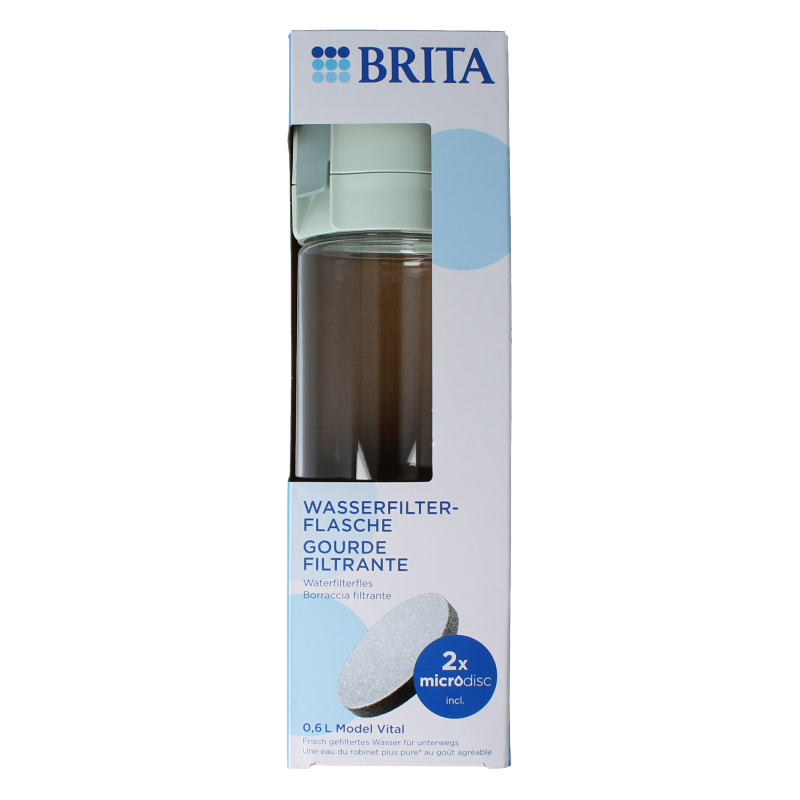 Brita Waterfles vital licht groen
