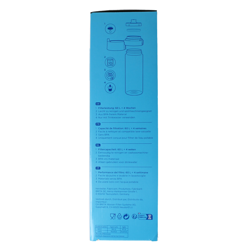 Brita Waterfles vital licht groen - Afbeelding 4