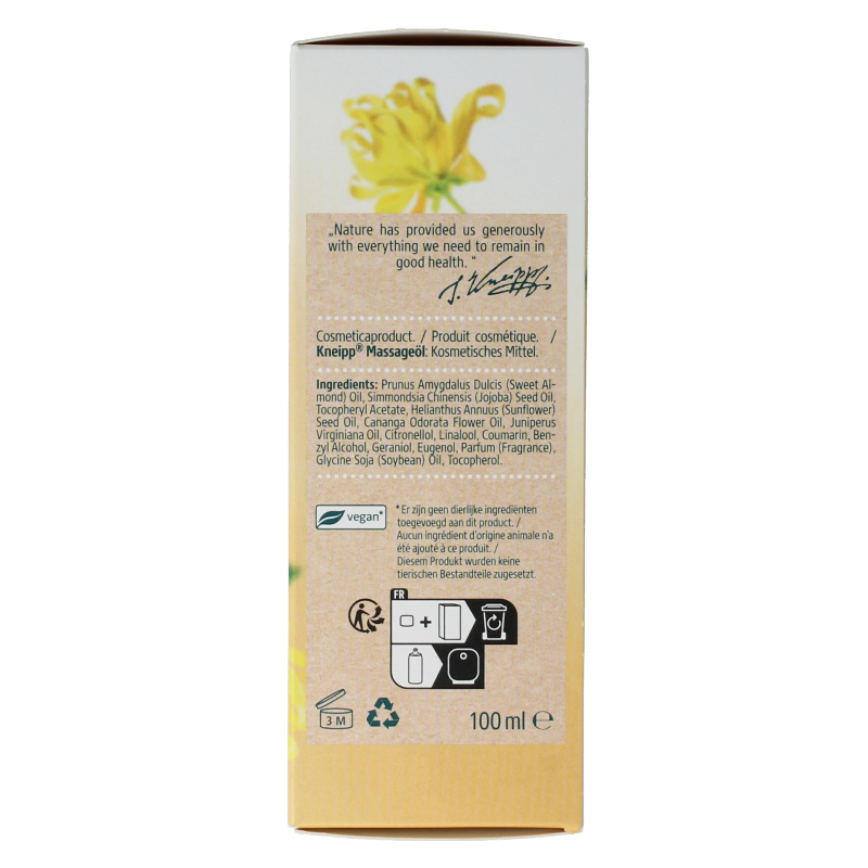 Kneipp Soft touch massageolie ylang ylang - Afbeelding 5