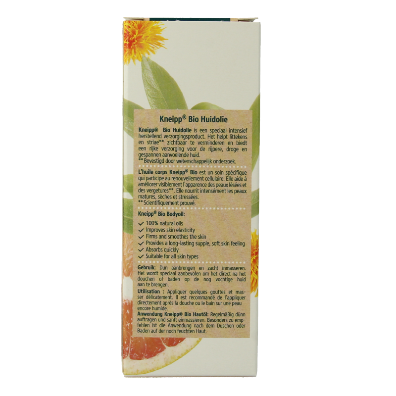 Kneipp Bio body oil huidolie grapefruit olijf saffloer - Afbeelding 4