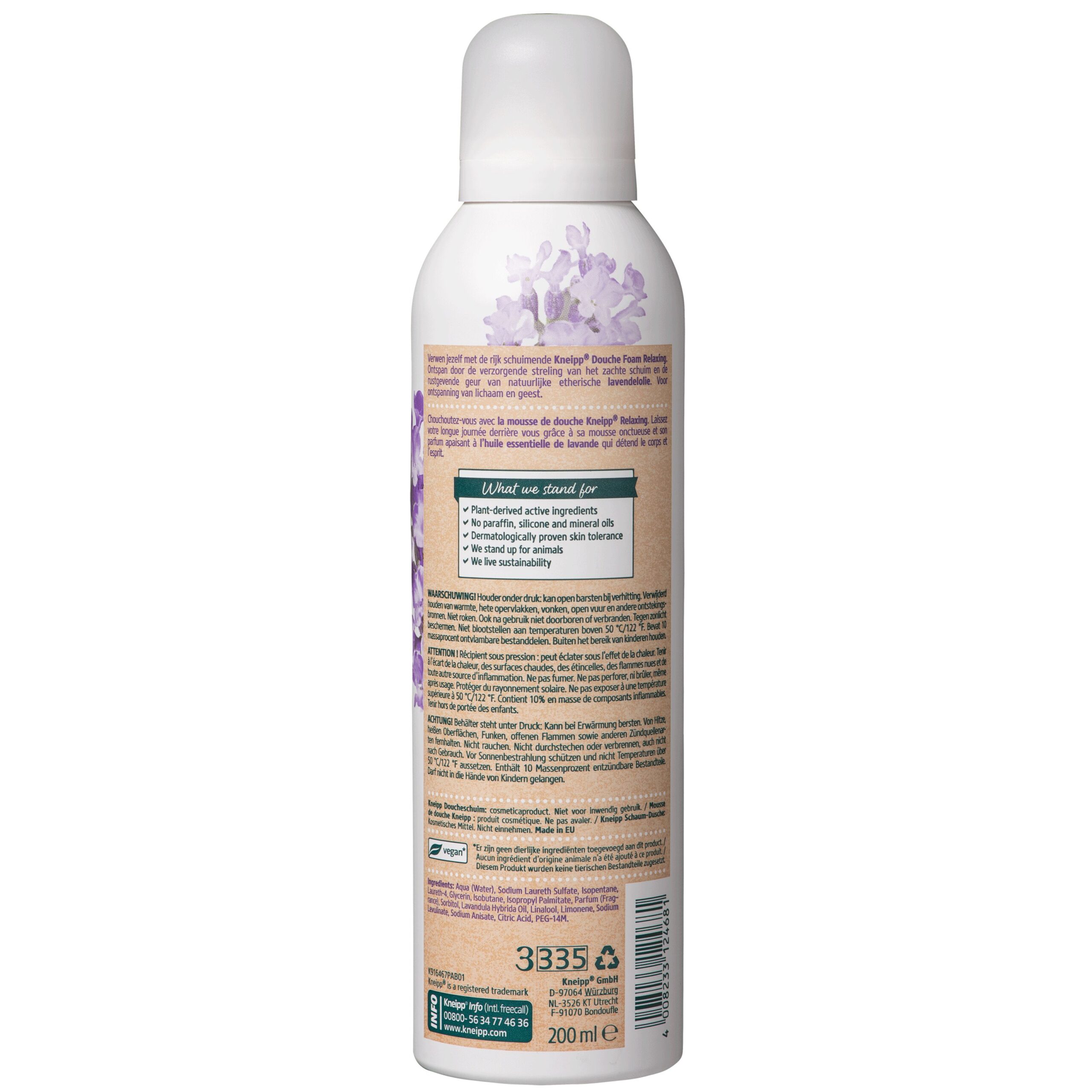 Kneipp Douche foam relaxing lavendel - Afbeelding 2