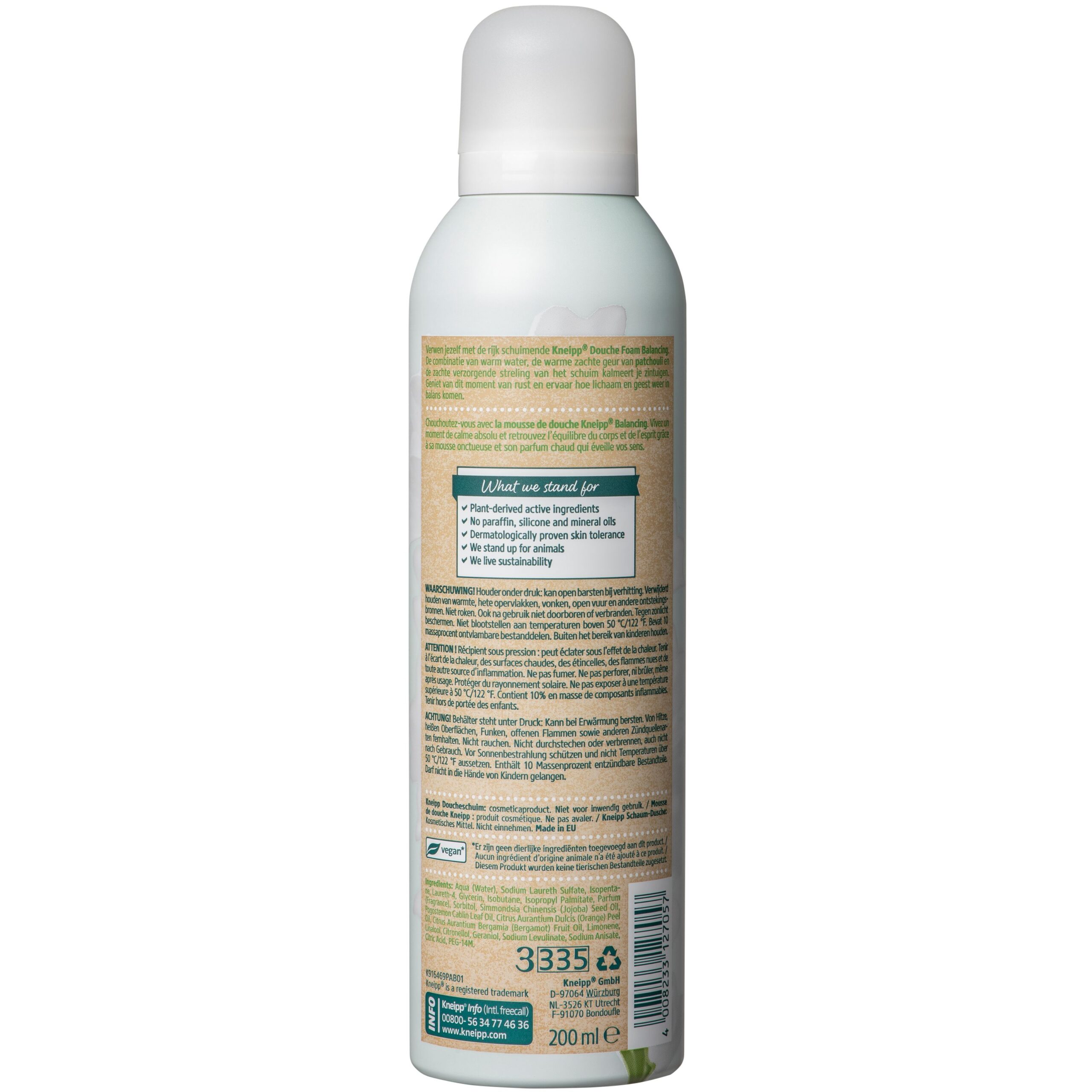 Kneipp Douche foam balancing patchouli - Afbeelding 2