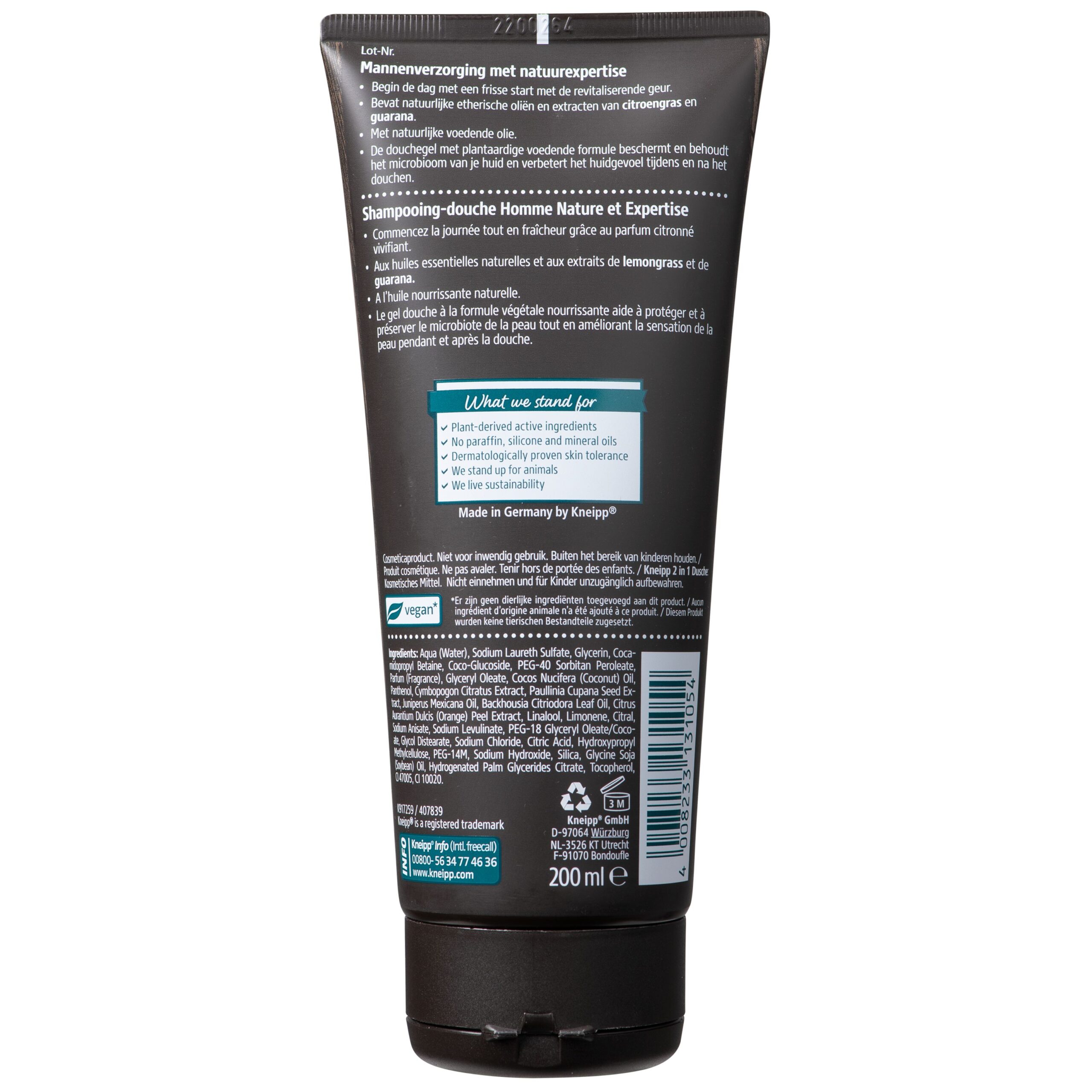 Kneipp Men body & hair 2-in-1 douche ready to go - Afbeelding 2