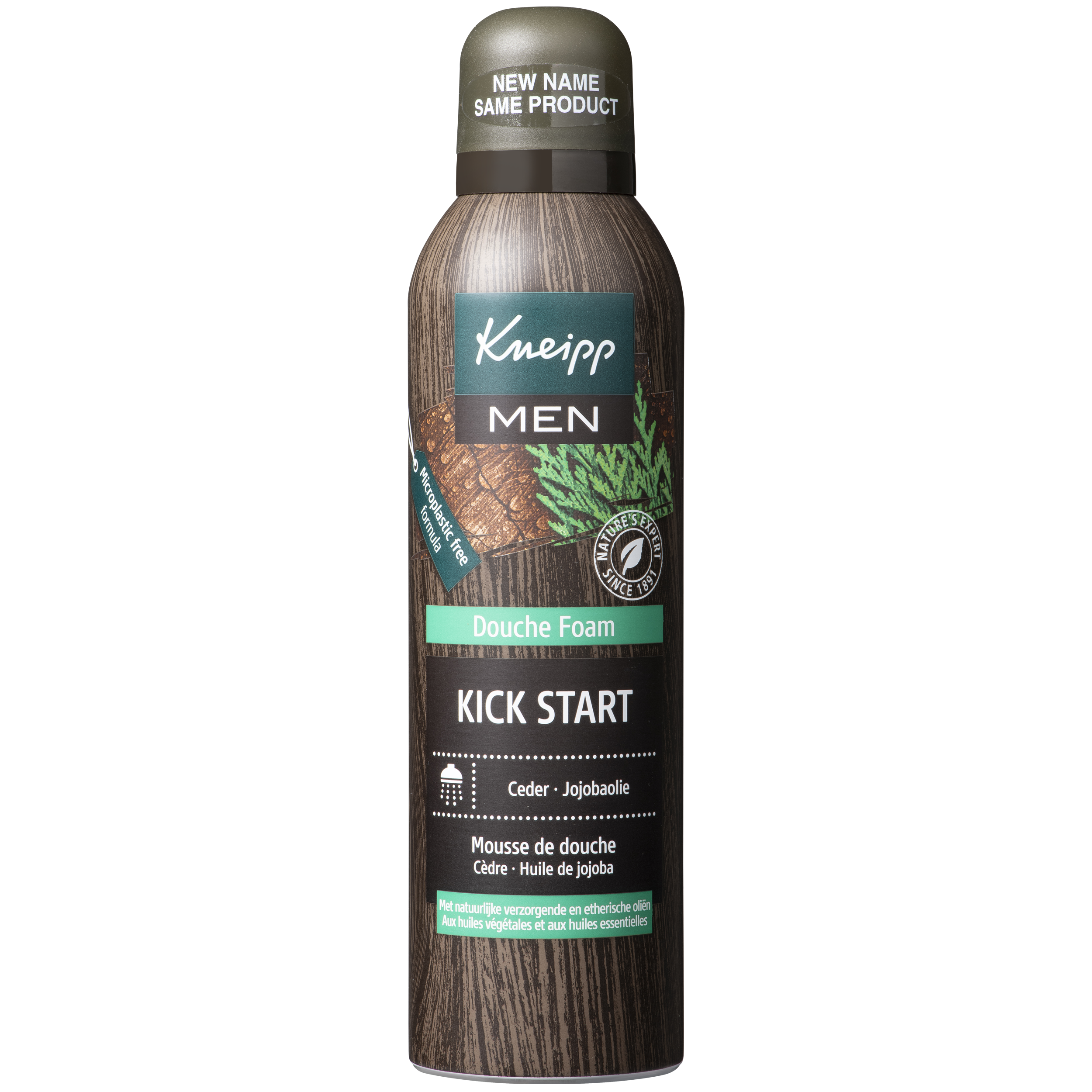 Kneipp Men douche foam kick start ceder jojobaolie
