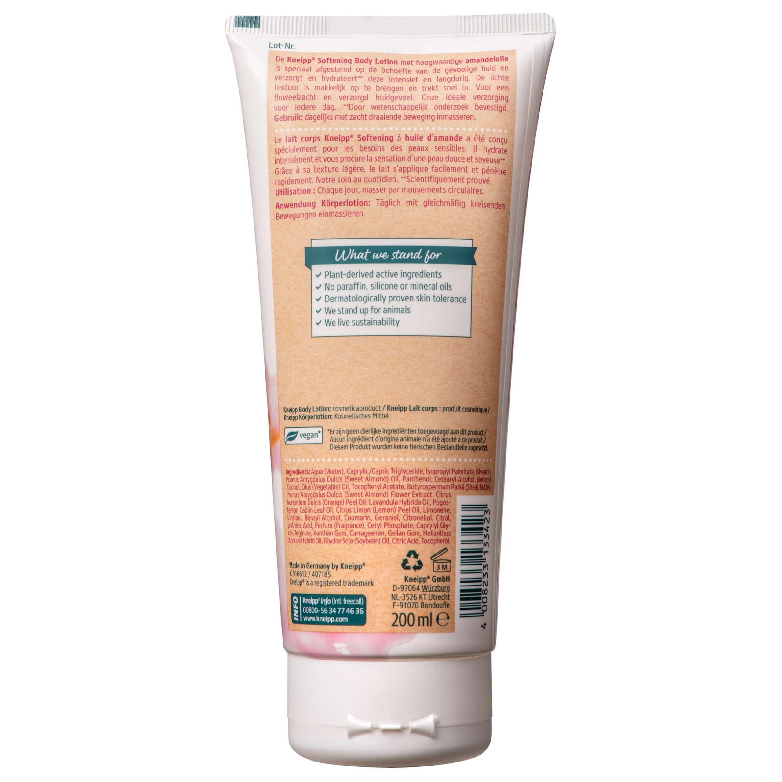Kneipp Soft skin softening bodylotion amandelbloesem - Afbeelding 2