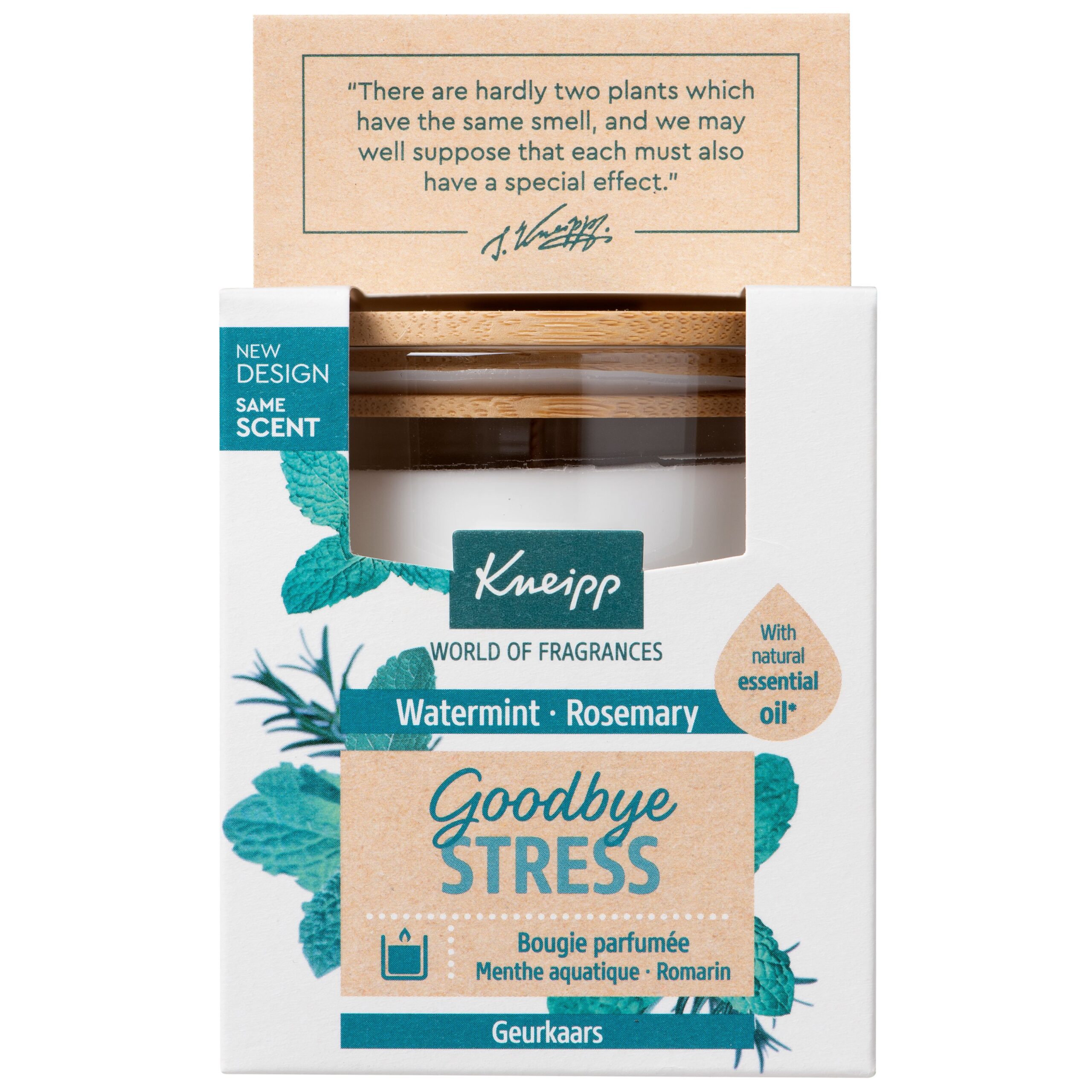 Kneipp Goodbye stress geurkaars