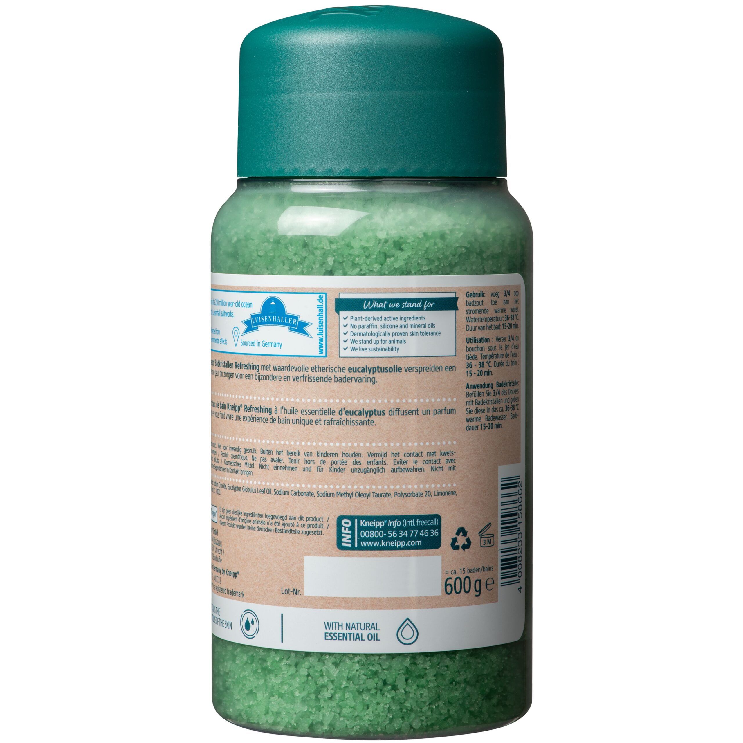 Kneipp Badkristal refreshing eucalyptus - Afbeelding 3