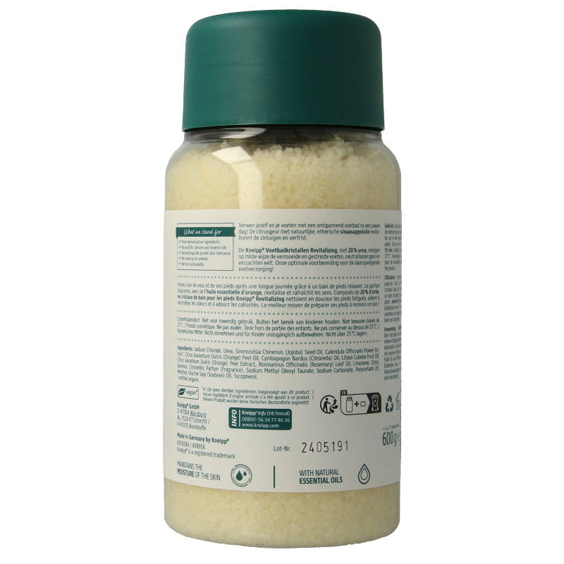 Kneipp Foot care voetbadkristal vitalizing calendula sina - Afbeelding 3