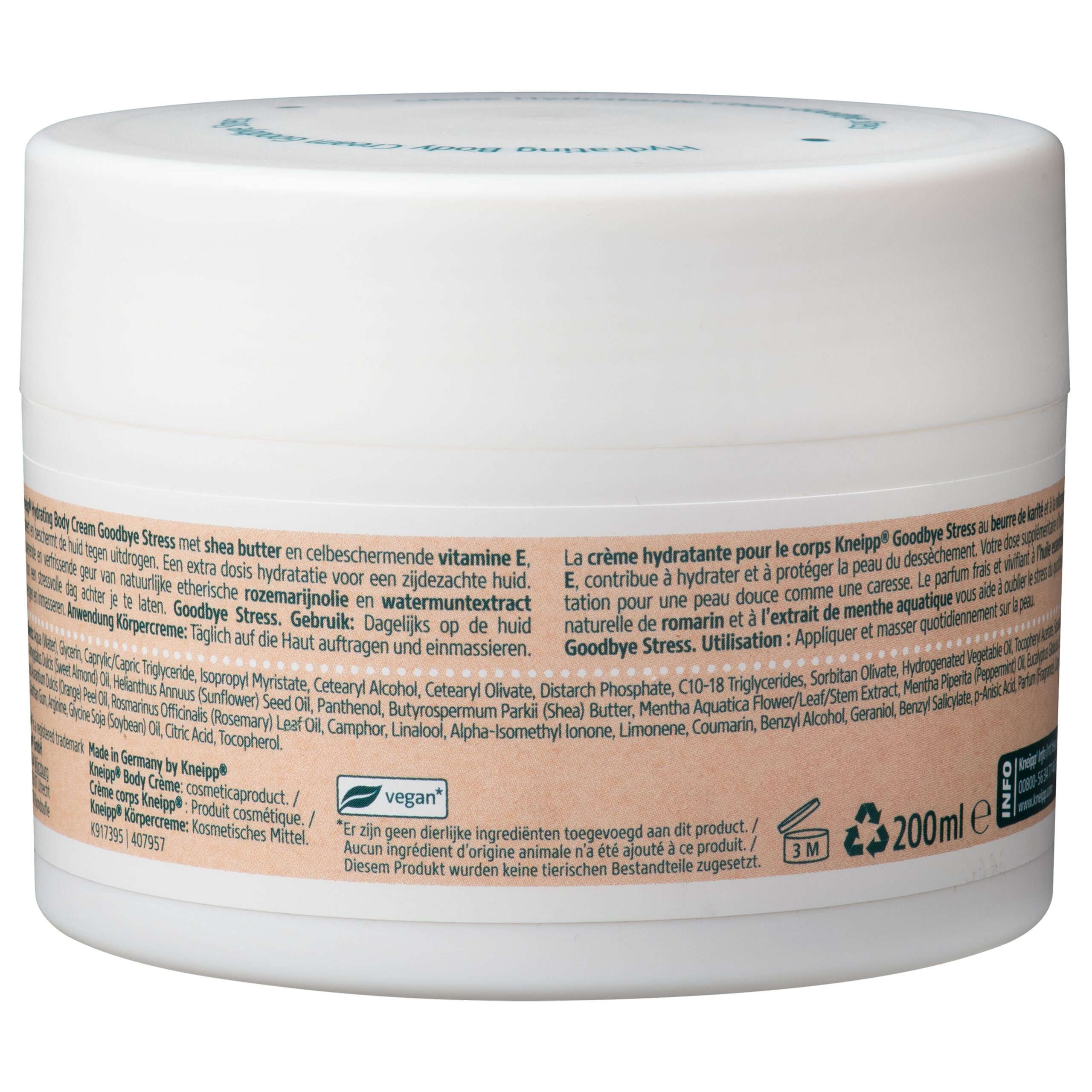 Kneipp Goodbye stress body cream - Afbeelding 2