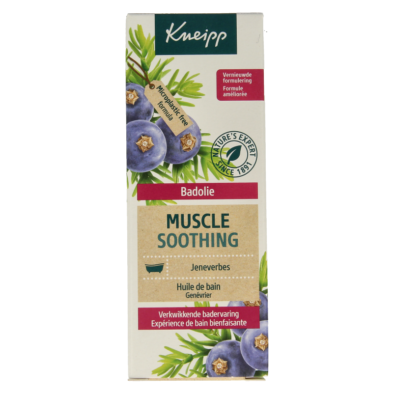 Kneipp Muscle soothing badolie jeneverbes