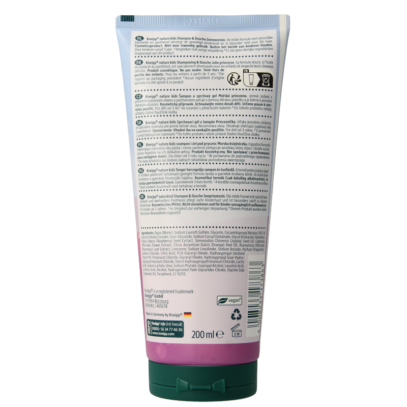 Kneipp Shampoo & douche zeemeermin - Afbeelding 2