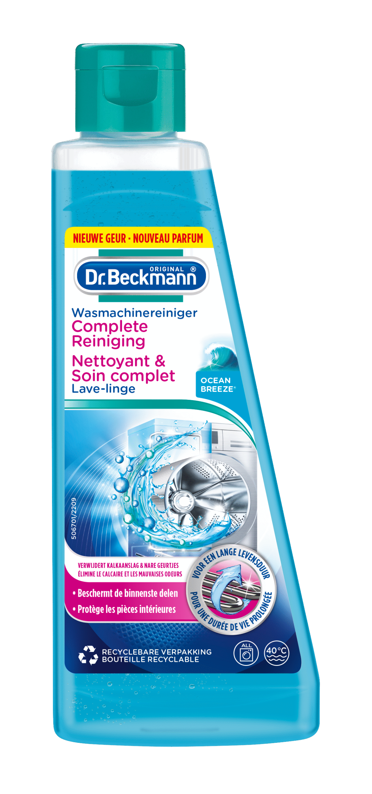 Dr.Beckmann Wasmachine reiniger complete reiniging