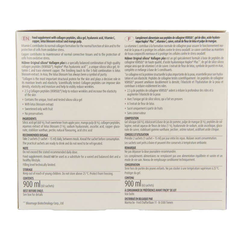 Hubner Original silicea kollagen plus collageen - Afbeelding 2