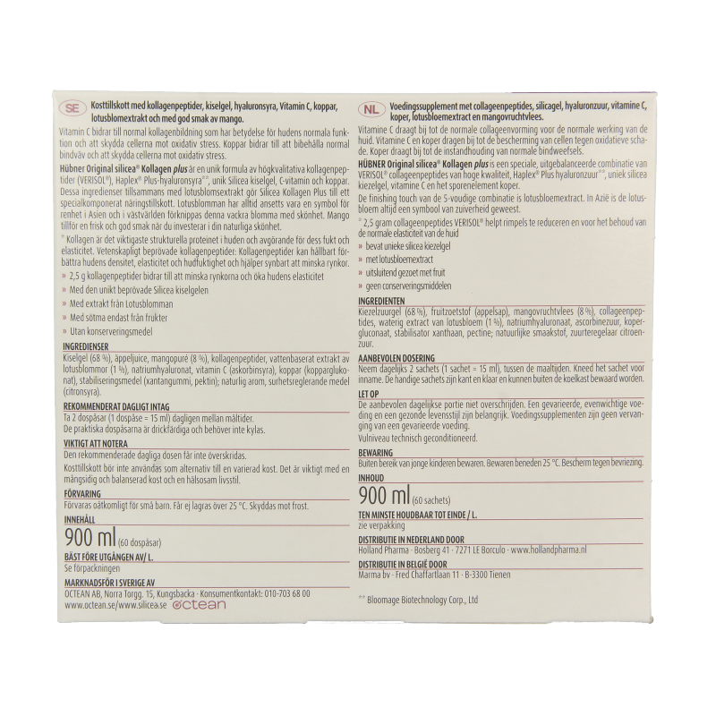 Hubner Original silicea kollagen plus collageen - Afbeelding 4
