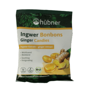 Hubner Gember bonbons bio