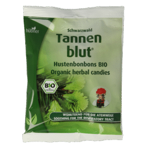 Hubner Tannenblut hoestbonbons bio