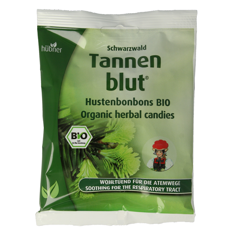 Hubner Tannenblut hoestbonbons bio