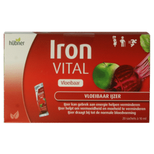 Hubner Iron vital vloeibaar ijzer 20x10ml