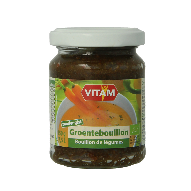 Vitam Groentebouillon zonder gist bio