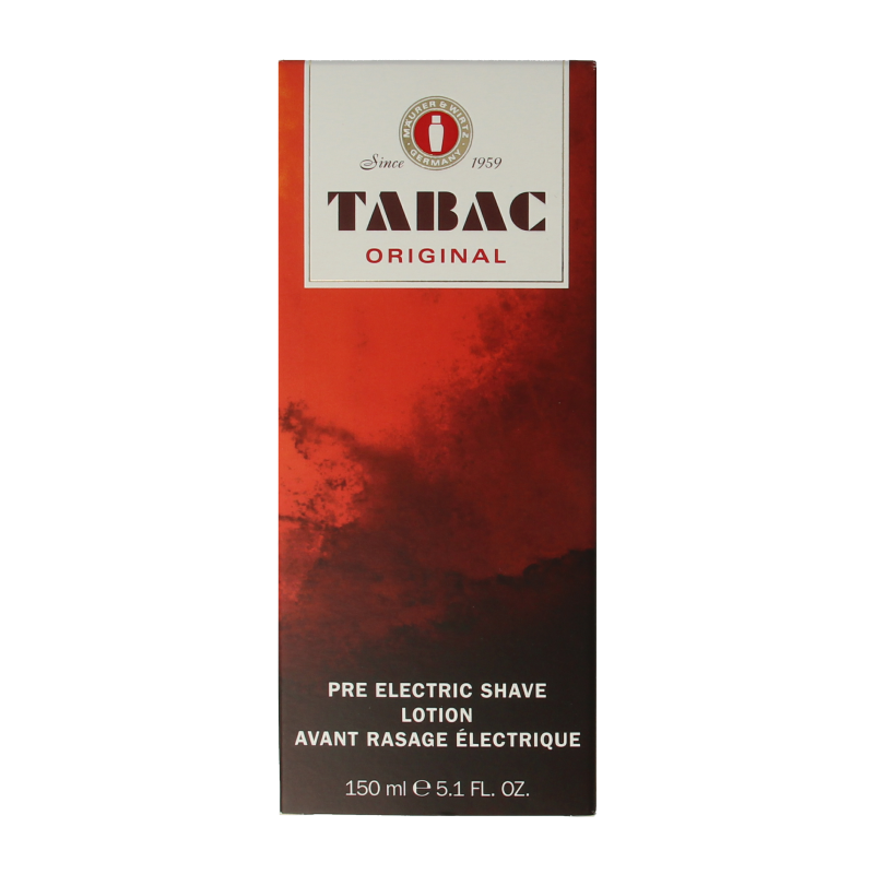 Tabac Original pre electric shave splash