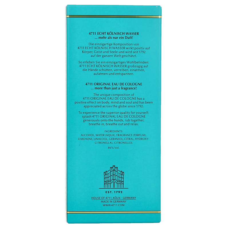 4711 Eau de cologne flacon - Afbeelding 3