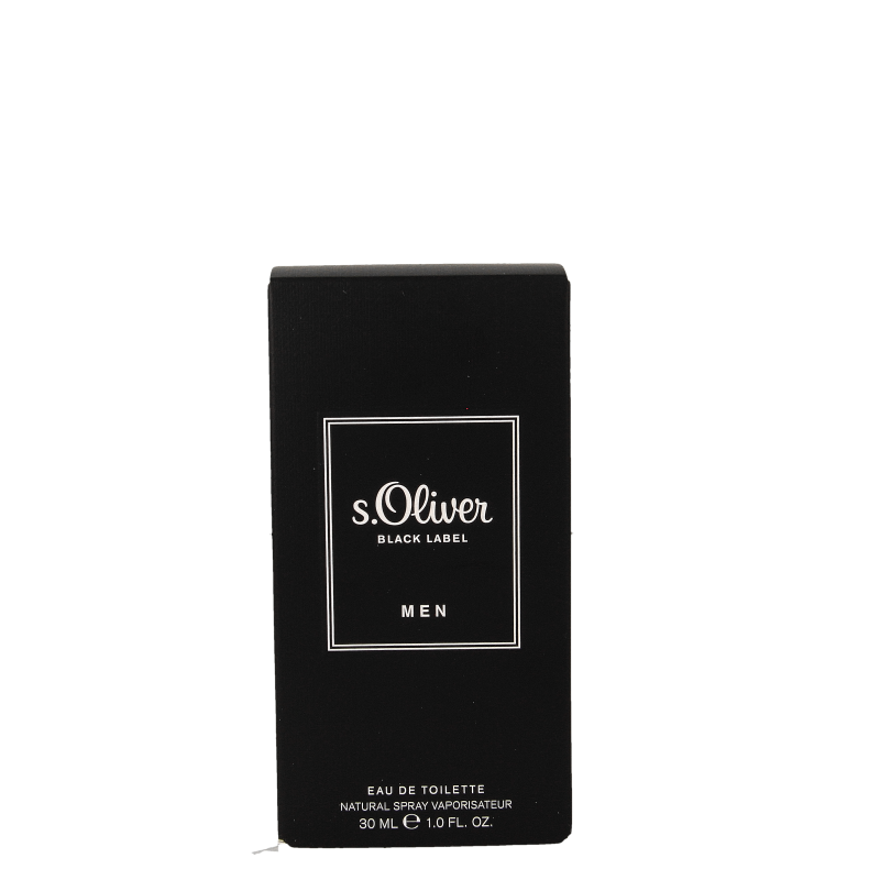 S Oliver For him black label eau de toilette