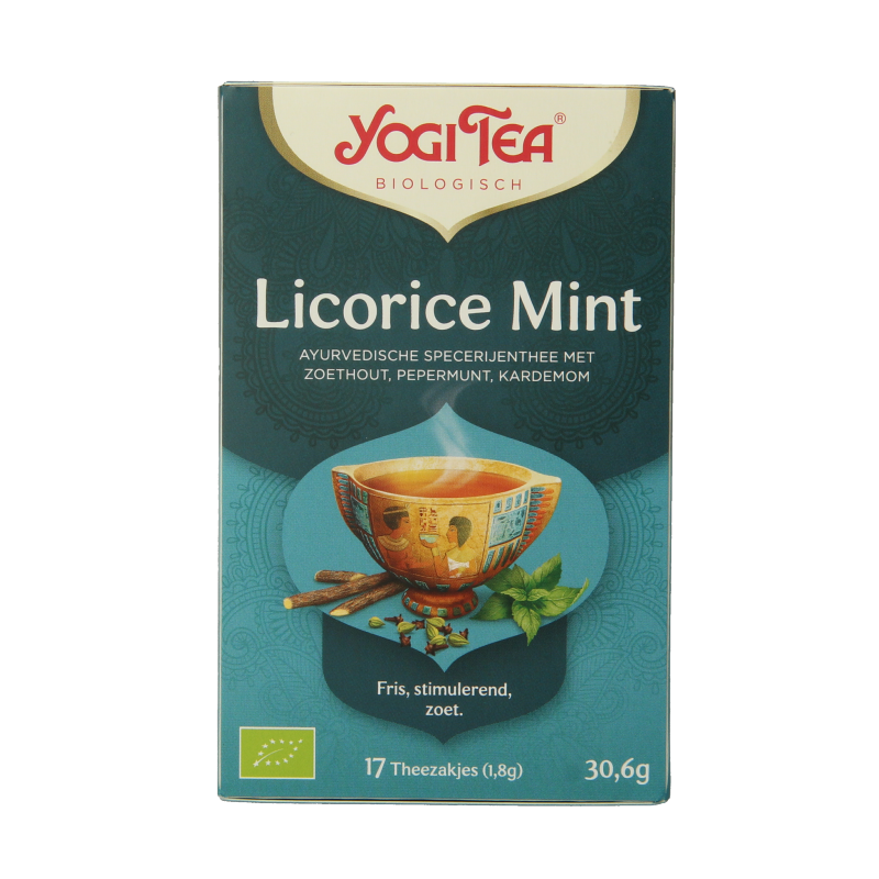 Yogi Tea Licorice mint bio