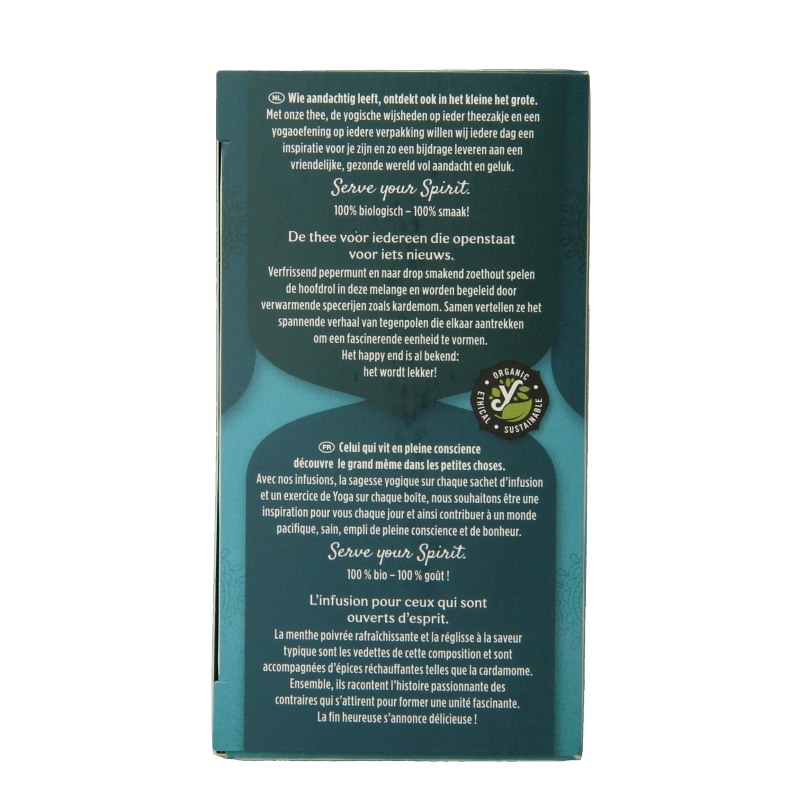 Yogi Tea Licorice mint bio - Afbeelding 2