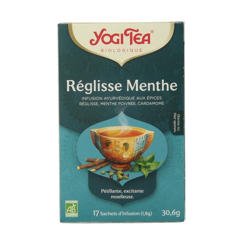 Yogi Tea Licorice mint bio - Afbeelding 3
