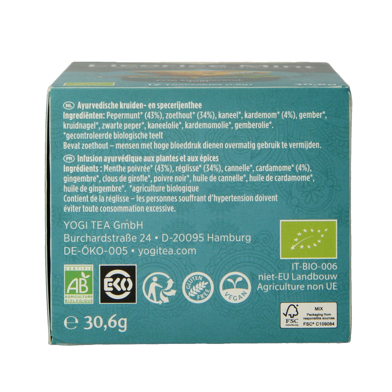 Yogi Tea Licorice mint bio - Afbeelding 5