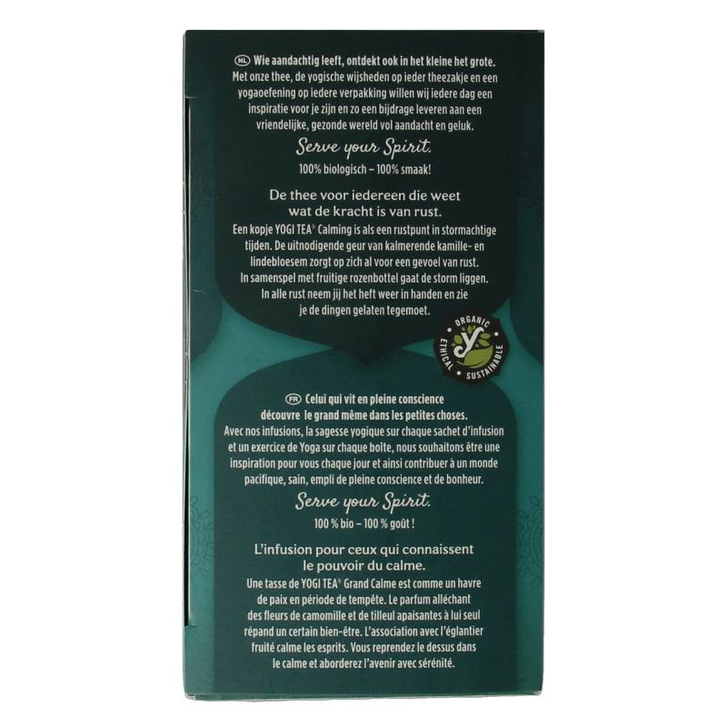 Yogi Tea Calming bio - Afbeelding 2