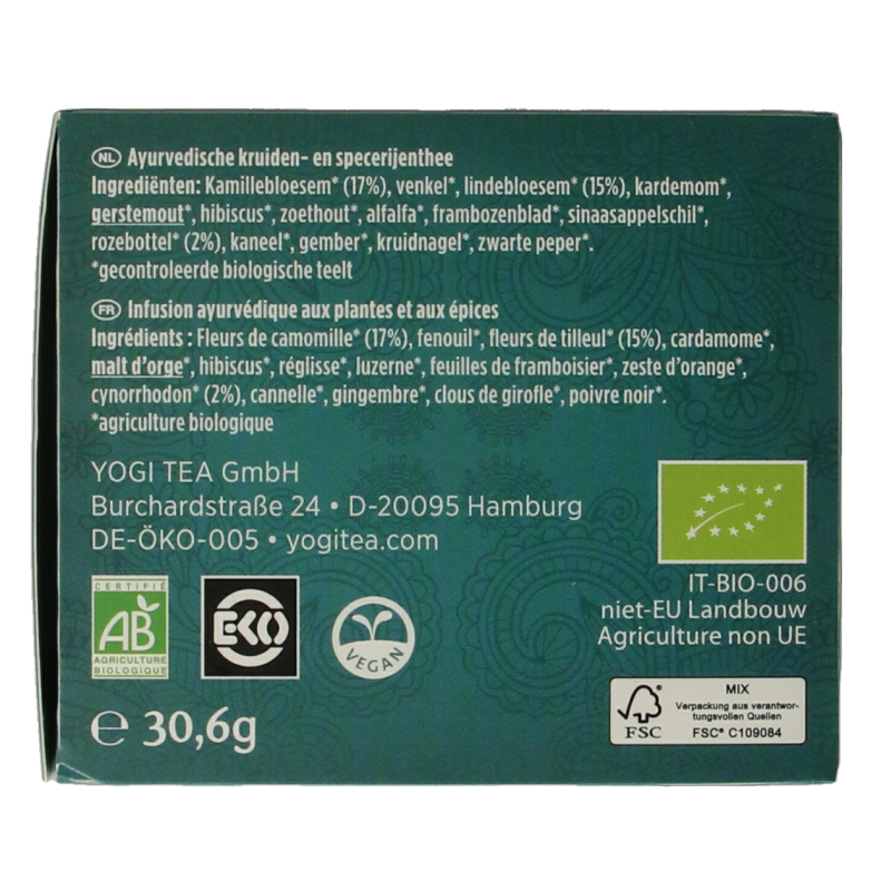 Yogi Tea Calming bio - Afbeelding 6