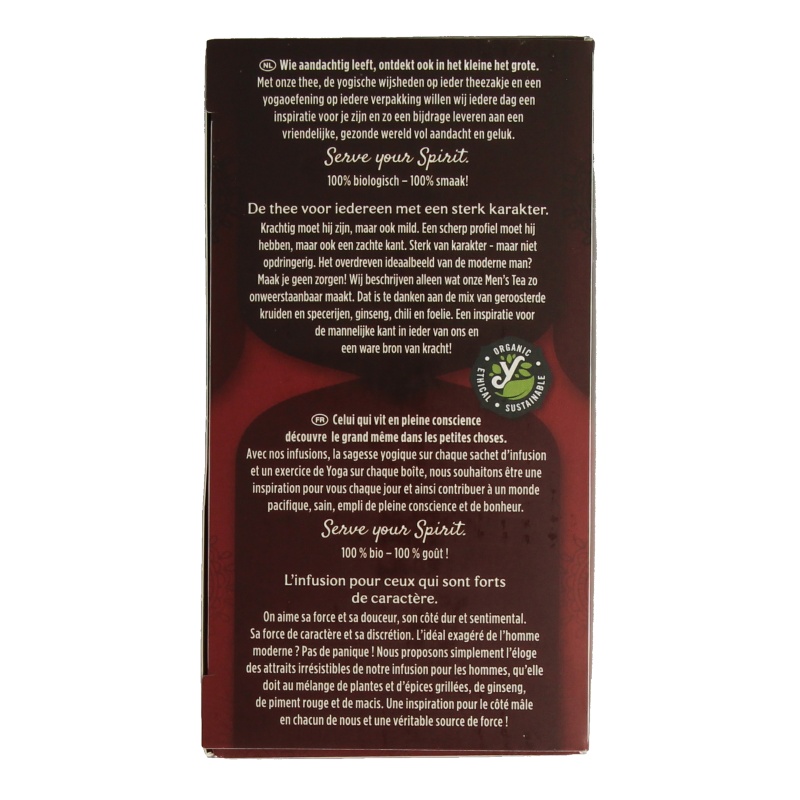 Yogi Tea Men's tea bio - Afbeelding 2