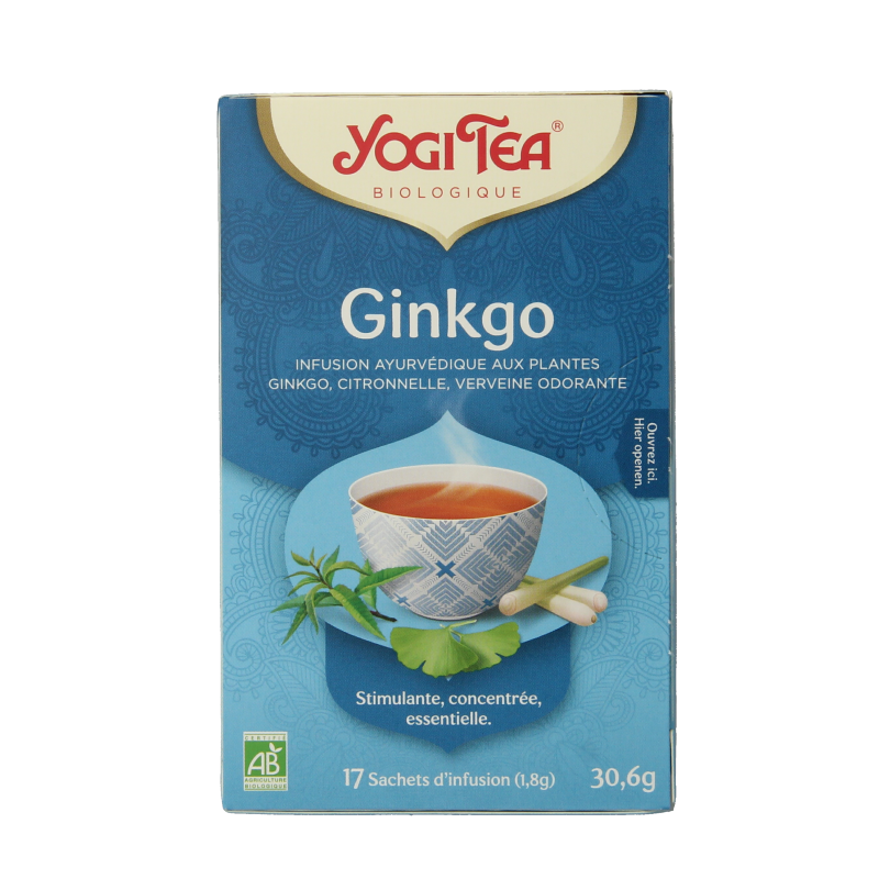 Yogi Tea Ginkgo bio - Afbeelding 4