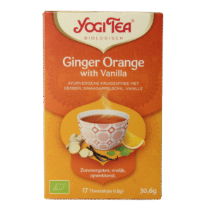 Yogi Tea Ginger orange vanilla bio