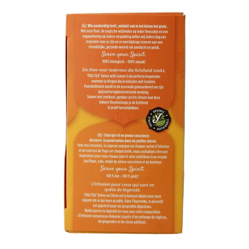 Yogi Tea Detox with lemon bio - Afbeelding 2