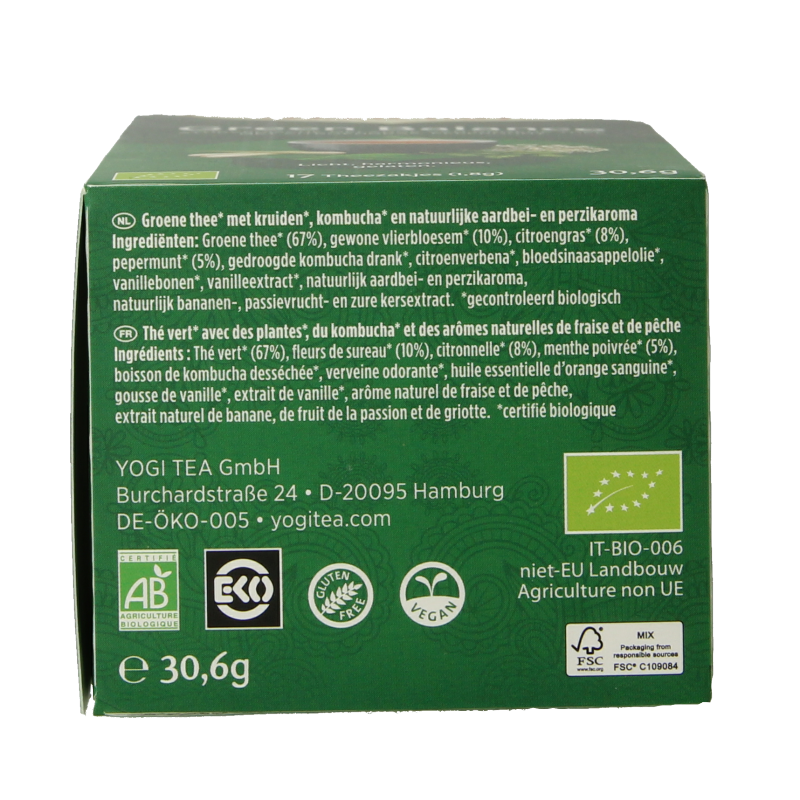 Yogi Tea Green balance bio - Afbeelding 6