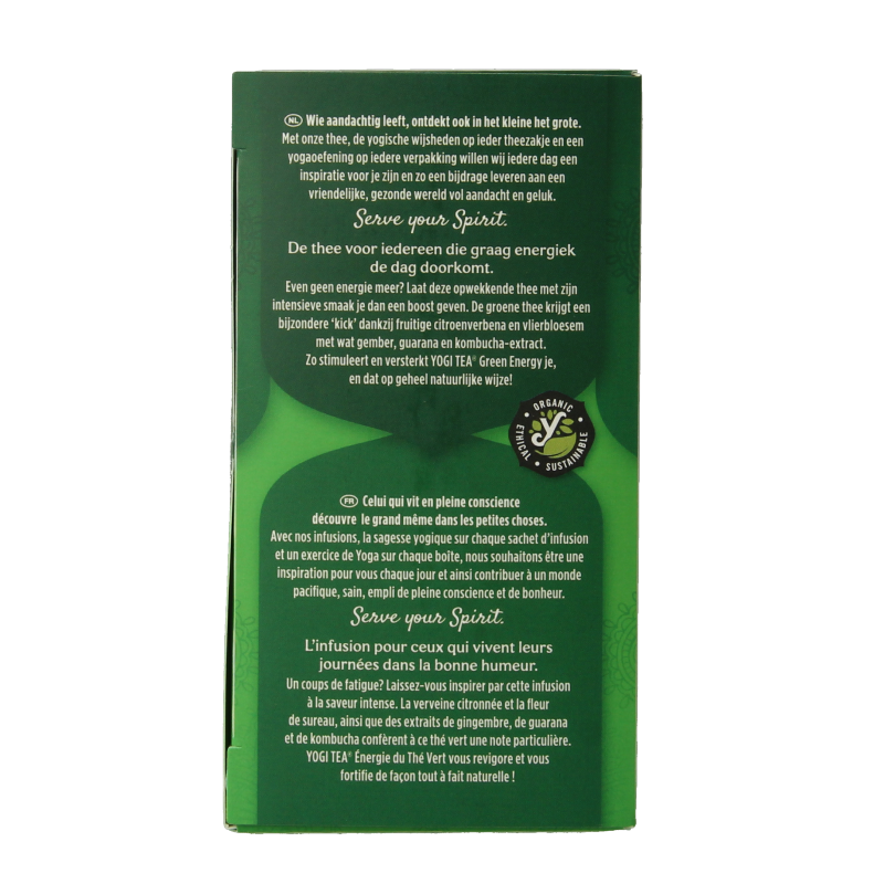 Yogi Tea Green energy bio - Afbeelding 2