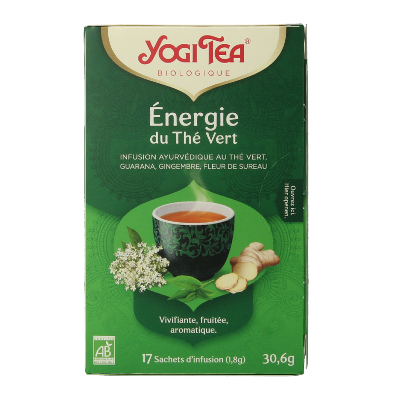 Yogi Tea Green energy bio - Afbeelding 4