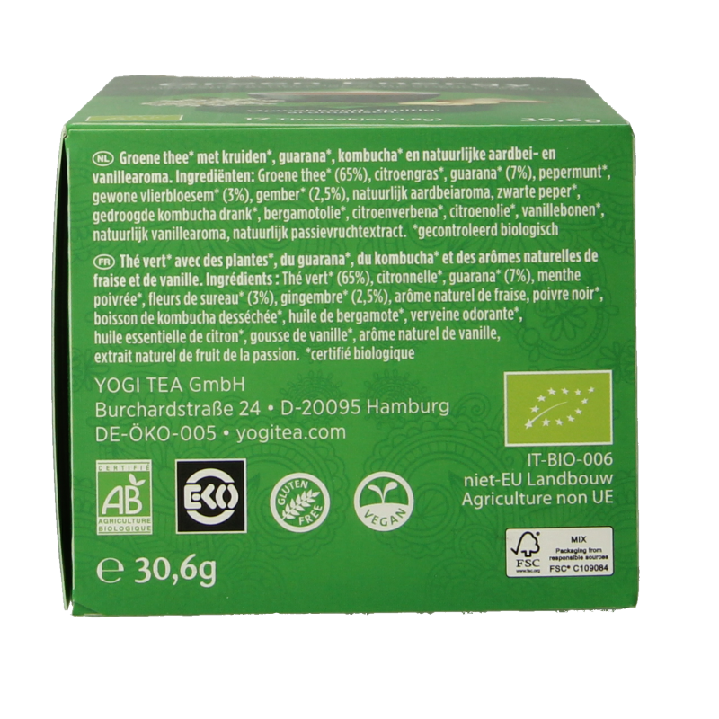 Yogi Tea Green energy bio - Afbeelding 6