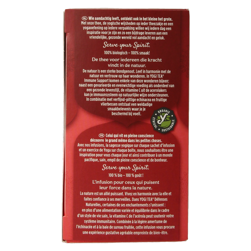 Yogi Tea Immune support bio - Afbeelding 2