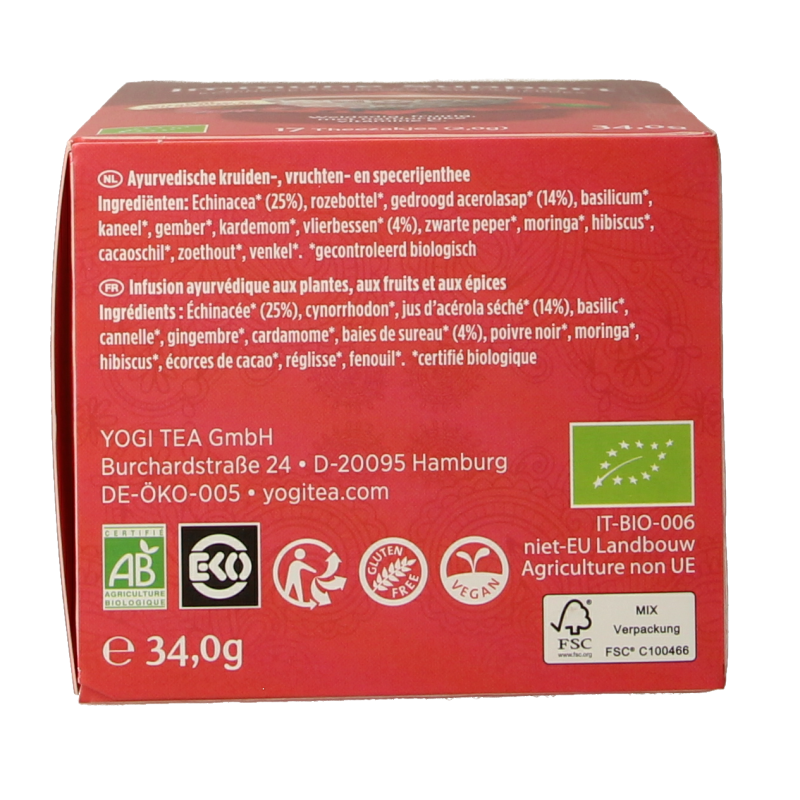 Yogi Tea Immune support bio - Afbeelding 6