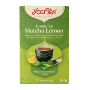 Yogi Tea Green tea matcha lemon bio