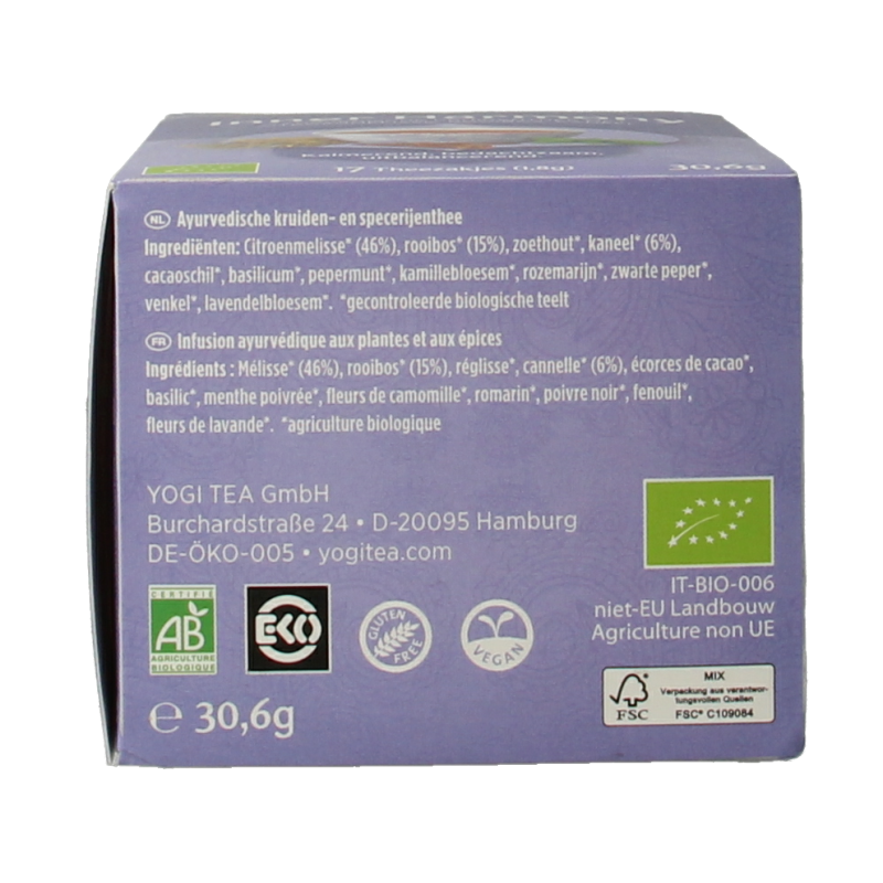 Yogi Tea Inner harmony bio - Afbeelding 6