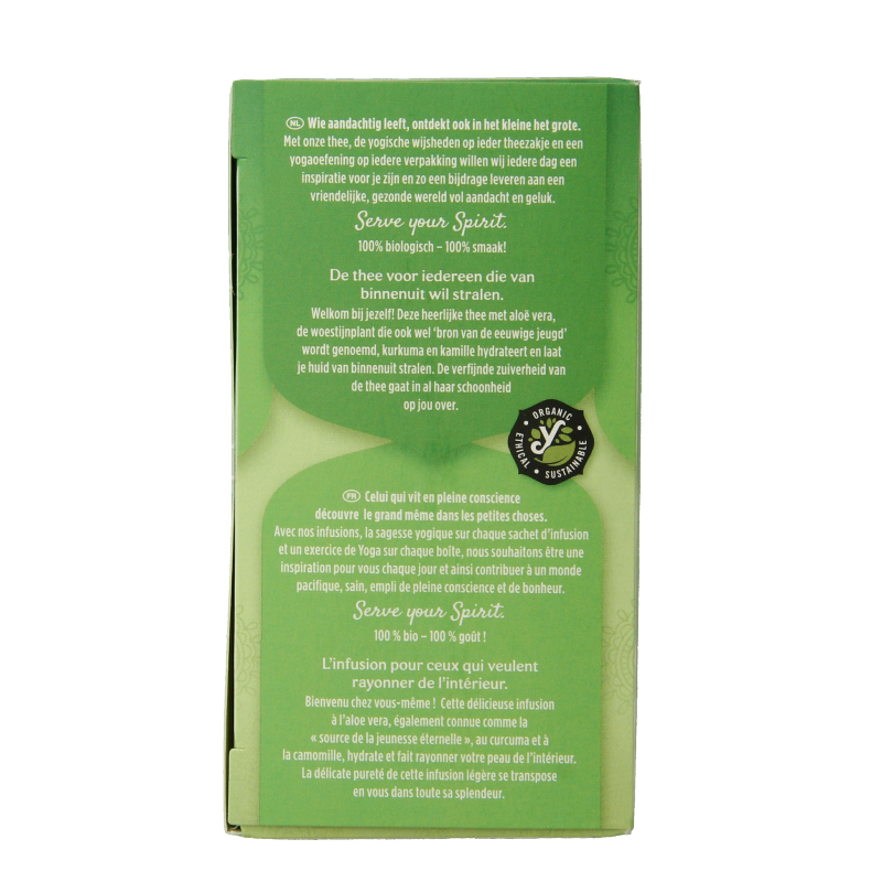 Yogi Tea White tea with aloe vera bio - Afbeelding 2