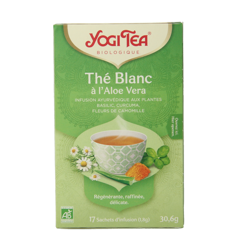 Yogi Tea White tea with aloe vera bio - Afbeelding 3